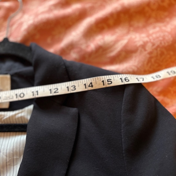 Black rayon blazer, L - Picture 5 of 8